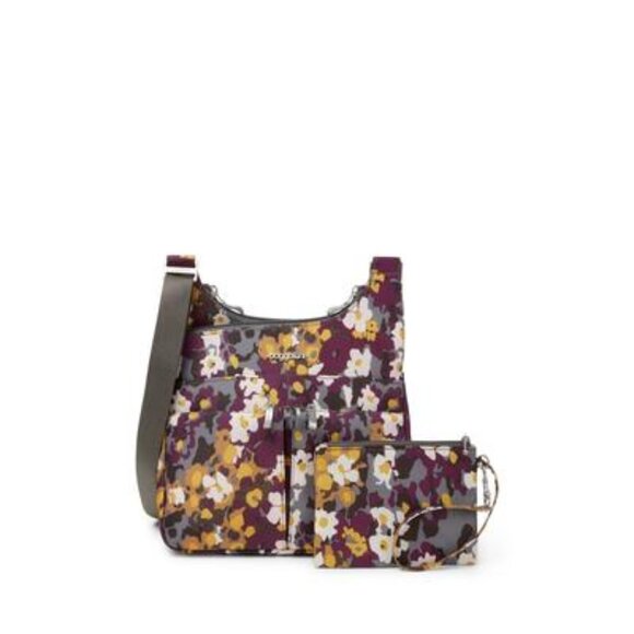 Baggallini Cross Over Crossbody with Rfid - Autumn Breeze - Picture 1 of 6